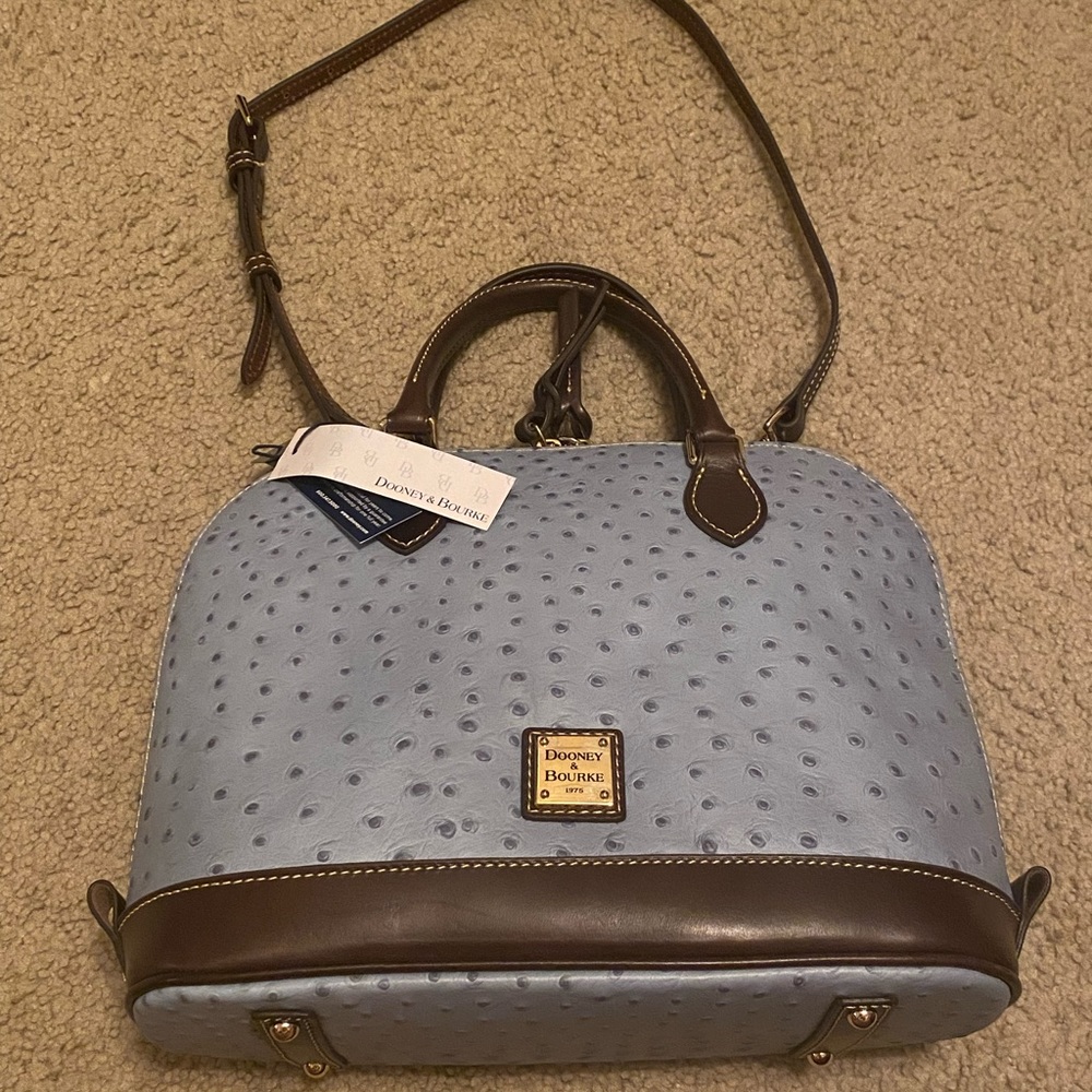 Light Blue Dooney and Bourke Satchel